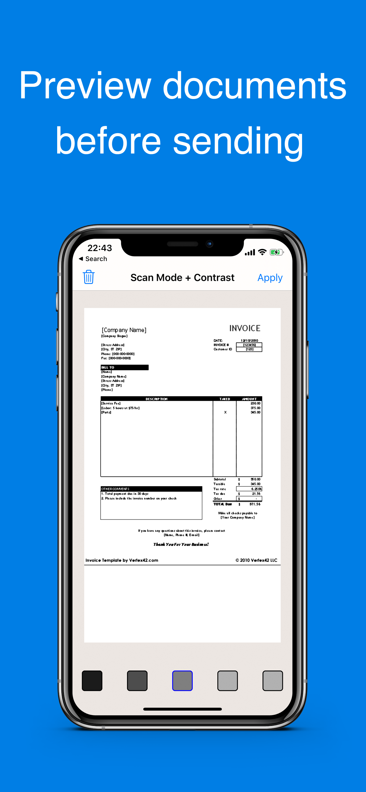 Easy Fax - send fax from phone