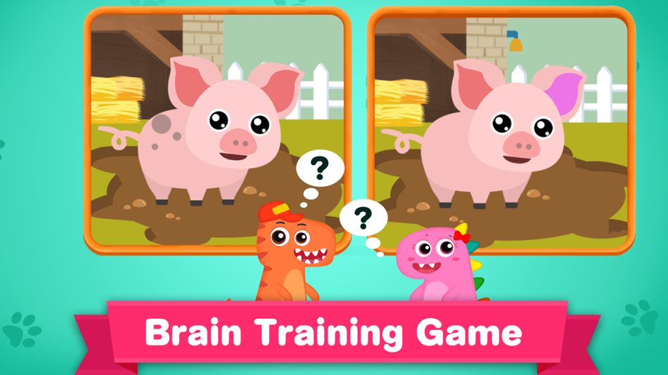 #1. Dino Spot the Difference Games (iOS) Podle: Magic Science House