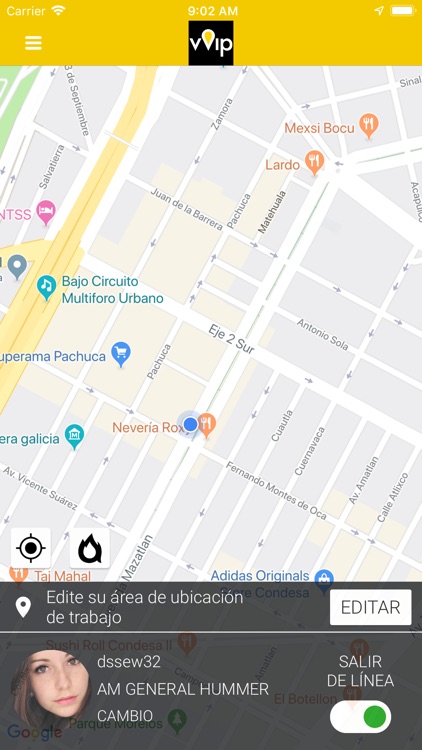 VVIP CONDUCTORES MENSAJEROS screenshot-3
