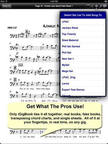 iGigBook Sheet Music Manager Xのおすすめ画像4