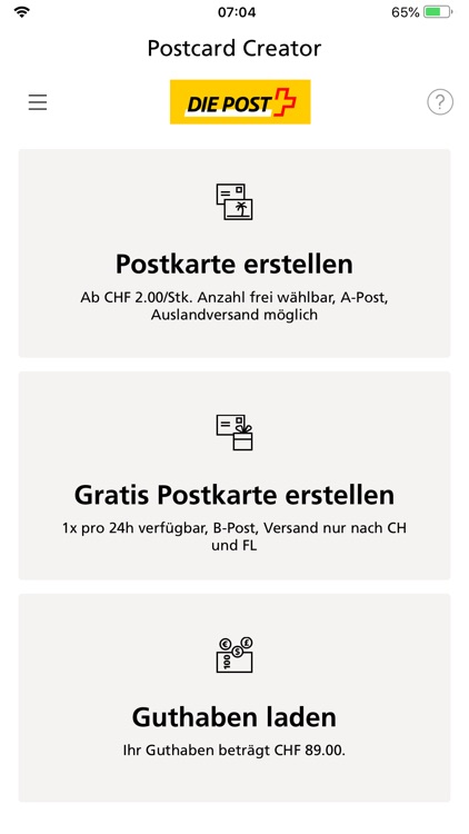PostCard Creator