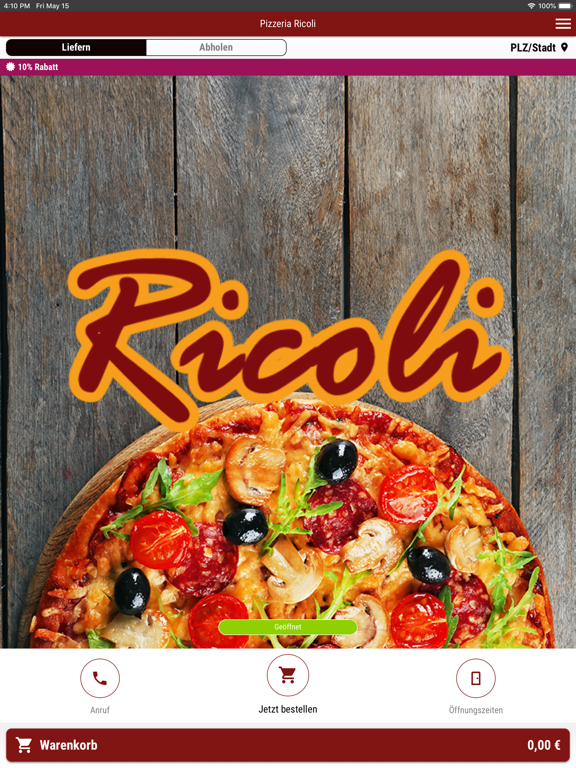 Screenshot #4 pour Pizzeria Ricoli