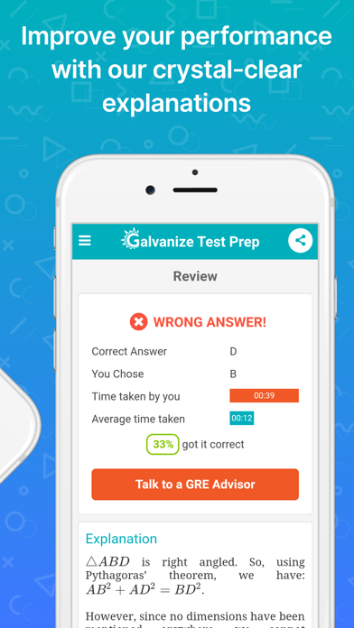 GRE® Test Prep by Galvanize Screenshot