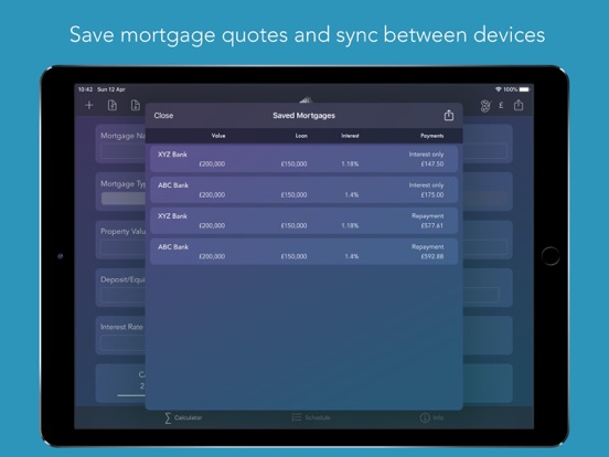 Screenshot #5 pour Easy Mortgage Calculator