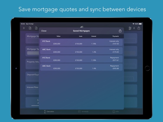 Screenshot #5 pour Easy Mortgage Calculator
