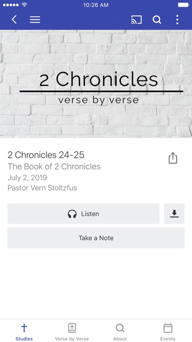 Calvary Chapel of Honey Brook Screenshot
