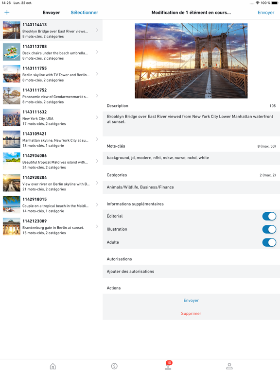 Screenshot #6 pour Shutterstock Contributor