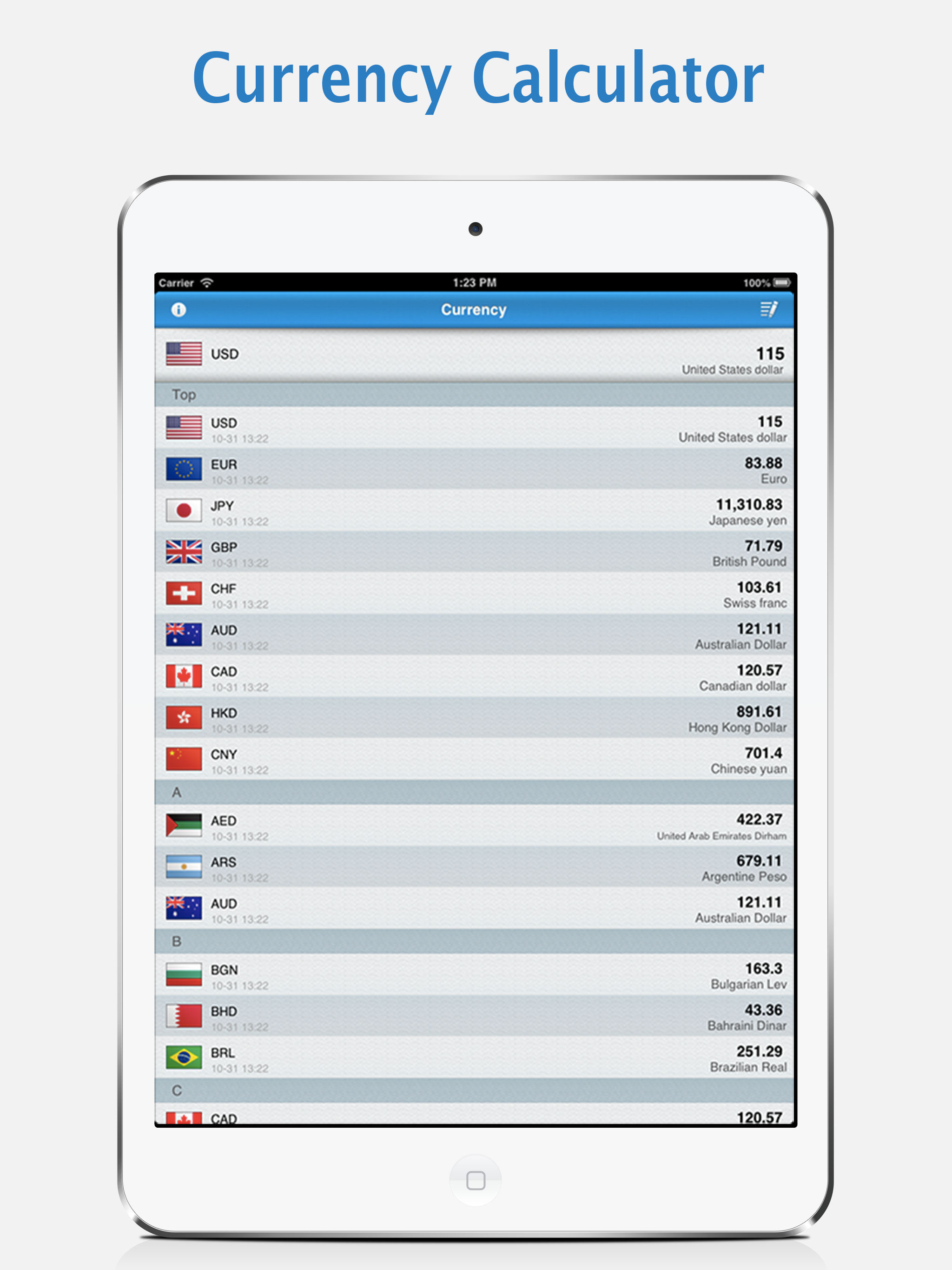 Currency Converter- Foreign XE