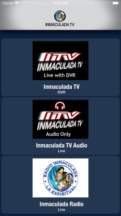 ITV Inmaculada TV screenshot-9