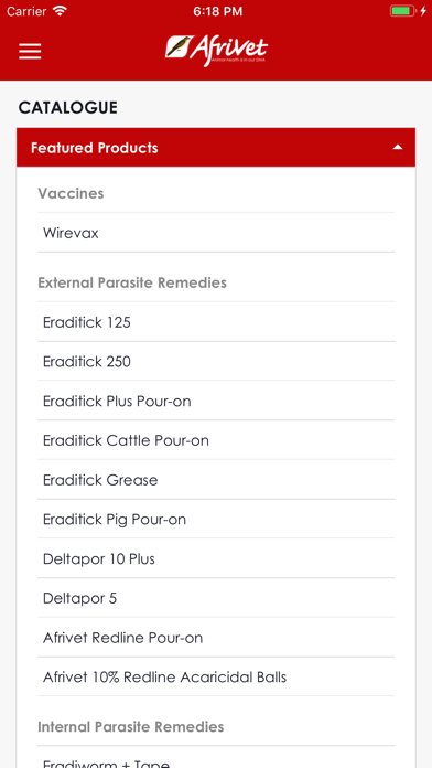 Afrivet Online Screenshot