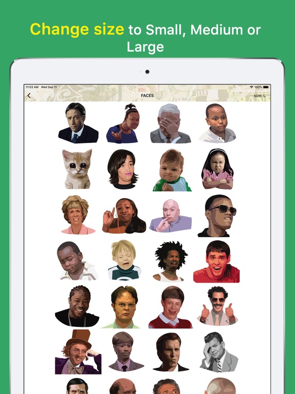 Screenshot #2 for ChatStickerz™ Emoji Stickers