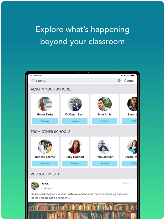 MyU - Interactive Learning iPad screenshot 6 - Education app
