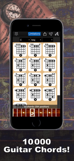 Guitar Chords Compass Lite App Storessa