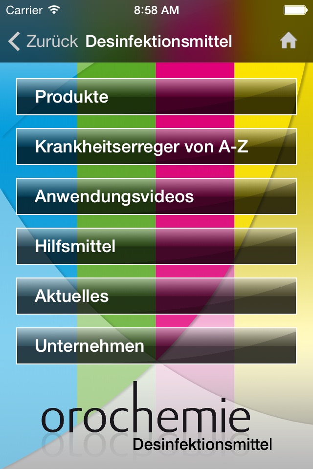 orochemie Hygiene screenshot 2