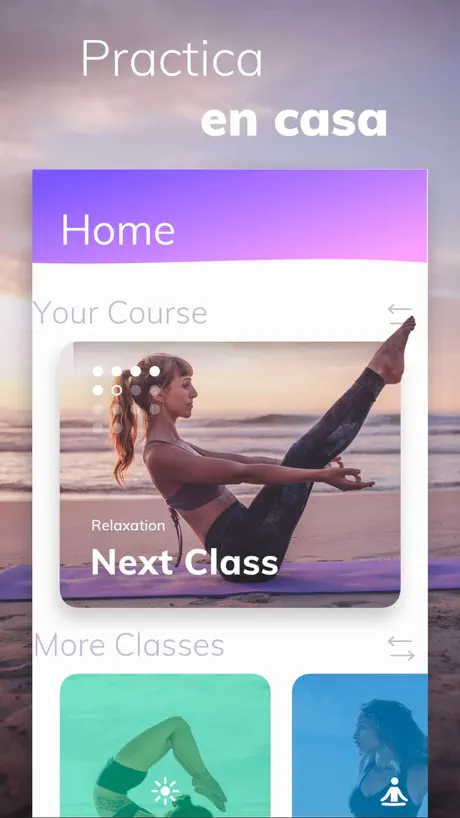 Yoga: ejercicios en casa
