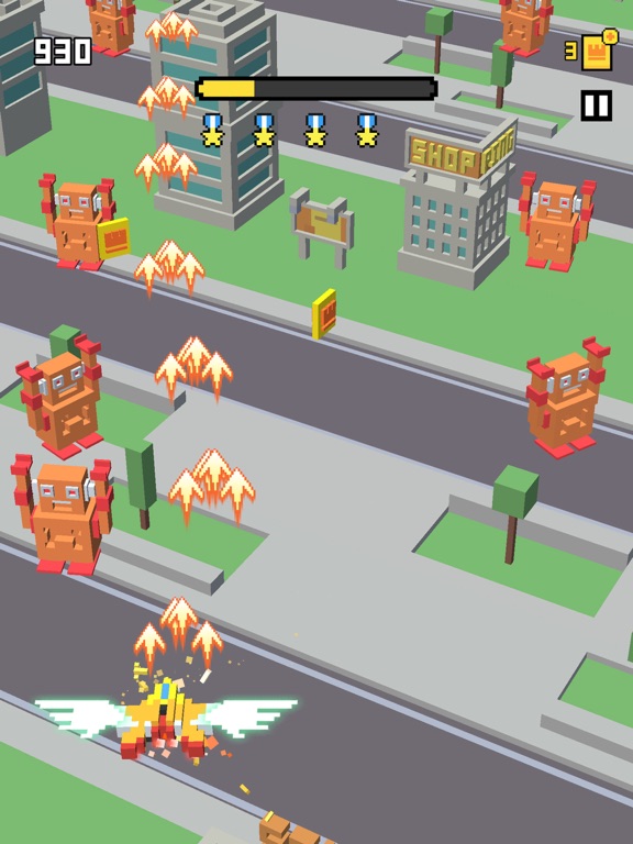 Screenshot #4 pour Pixel Shooter-War Plane Combat