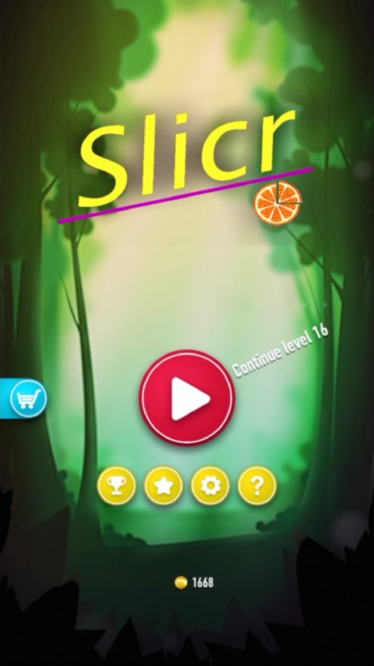 #5. Slicr - Game (iOS) By: Rakesh Bhardwaj