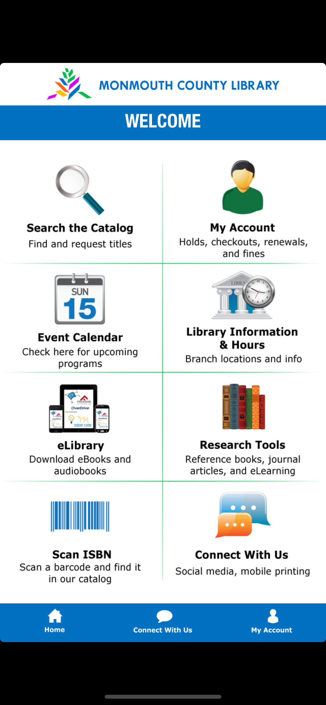 Monmouth County Library Mobile