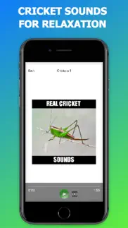 cricket sounds for sleep iphone screenshot 1