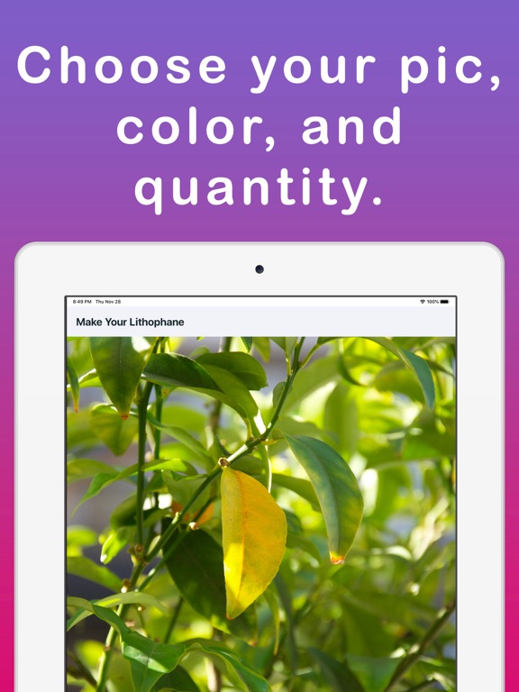 Screenshot #5 pour Lit Pic - Lithophane Creator