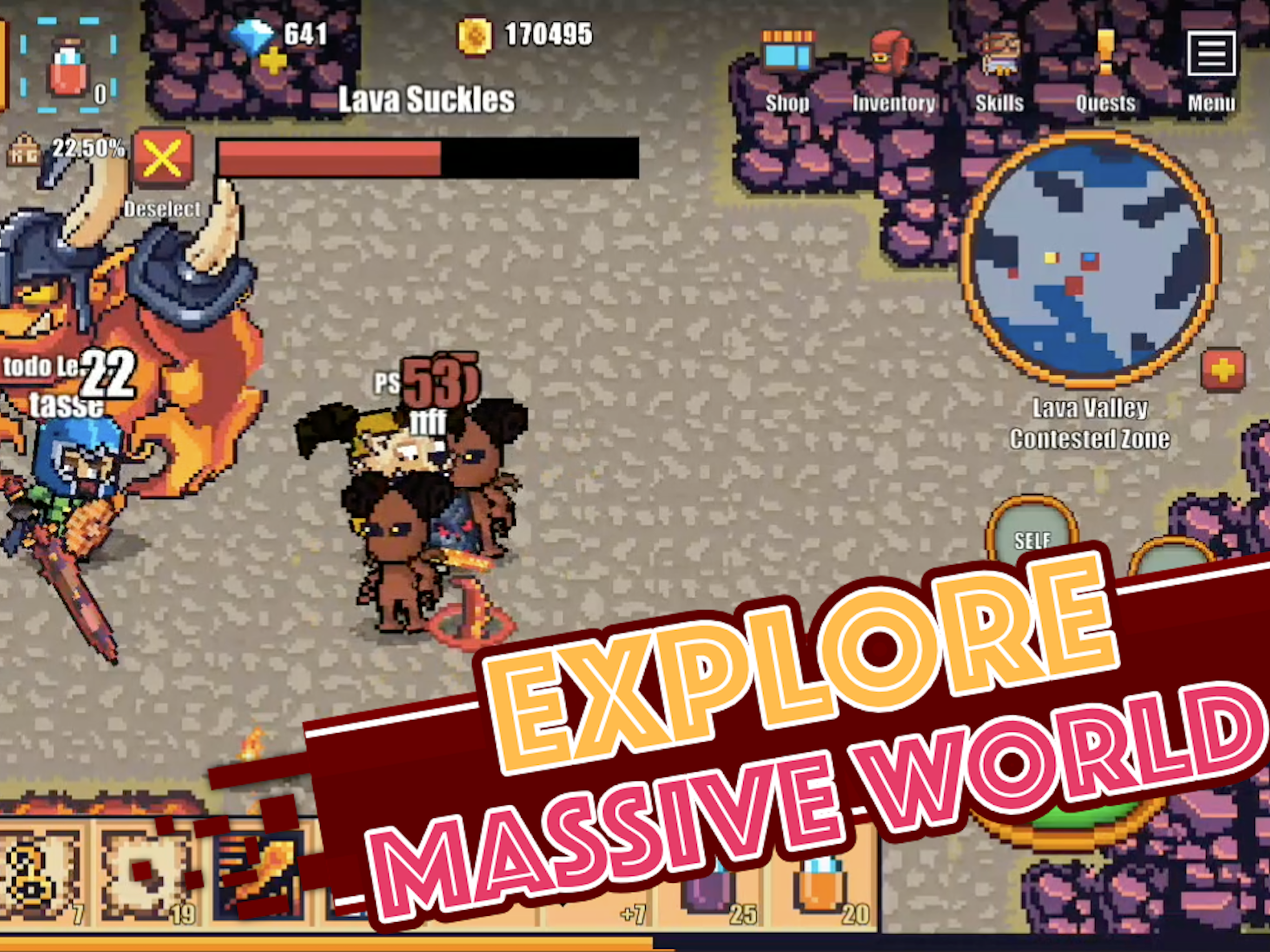 Pixel Knights Online - MMORPG screenshot 9
