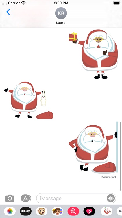 XMAS Santa Christmas Stickers