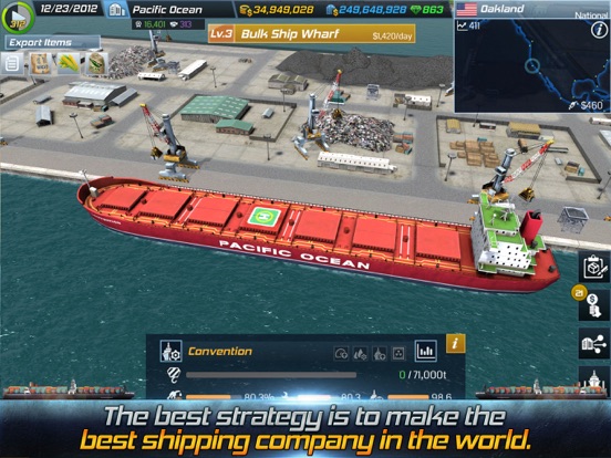 Ship Tycoon. iPad app afbeelding 4