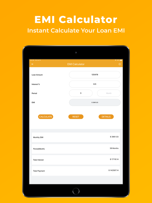 Screenshot #5 pour All Loan EMI Calculator