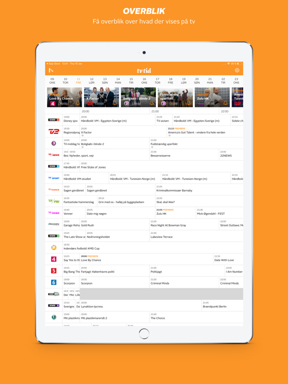Screenshot #4 pour tvtid – Dansk Tv-guide