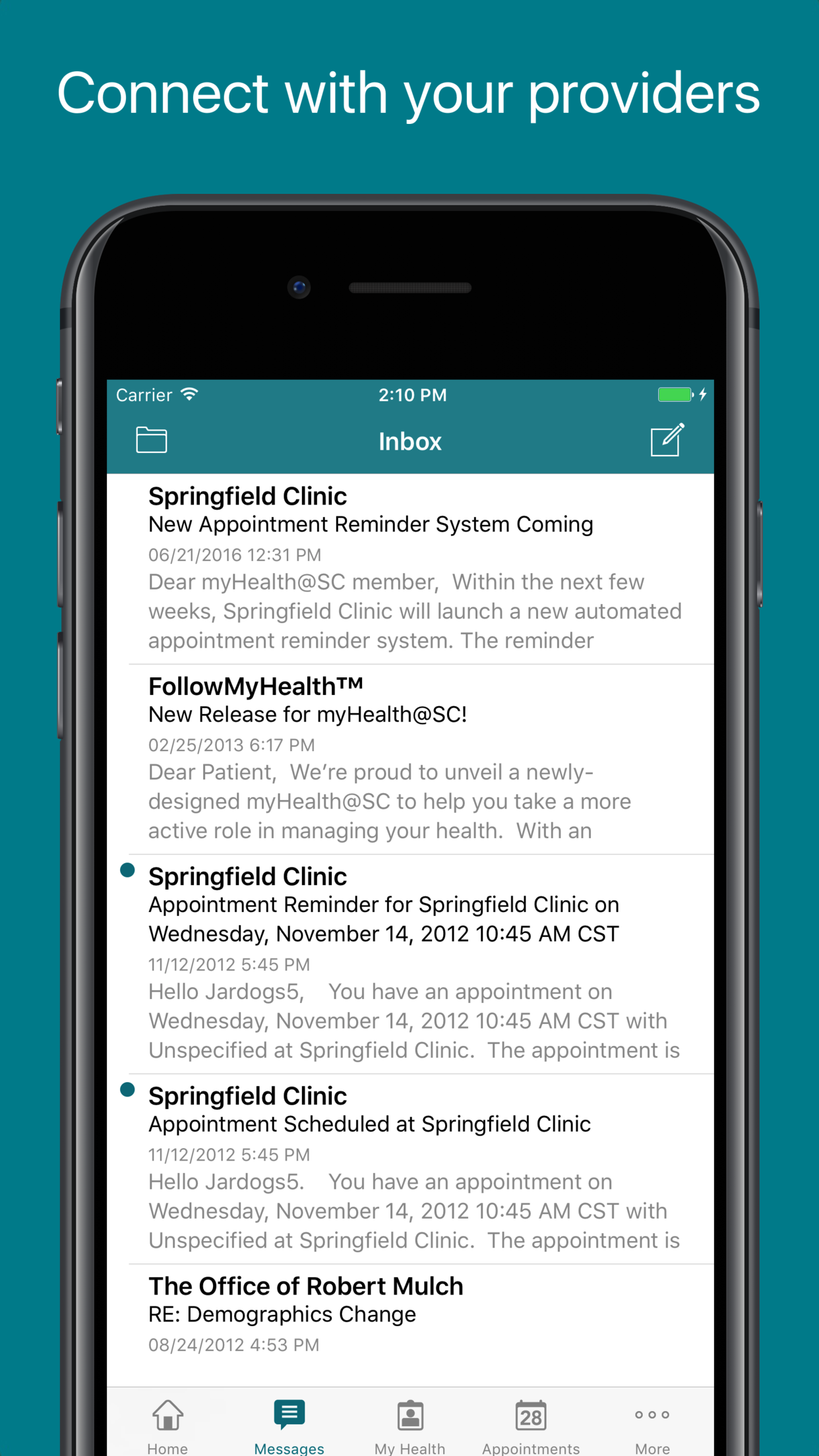 FollowMyHealth® screenshot 2