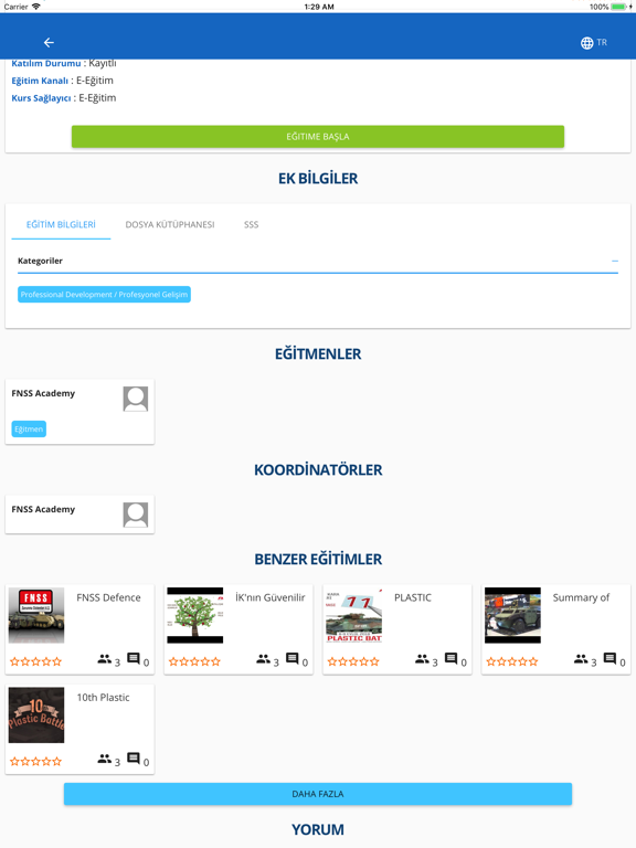 Screenshot #6 pour FNSS Gelişim Platformu