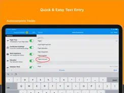 MyFlightResume iPad image 4