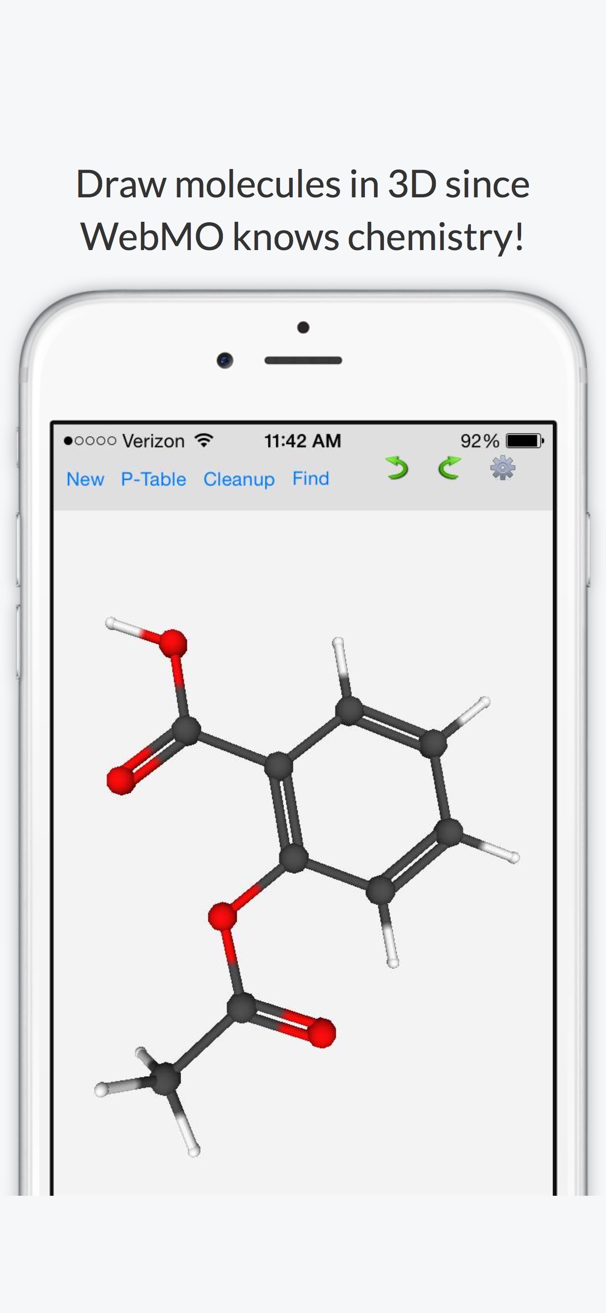 WebMO Molecule Editor