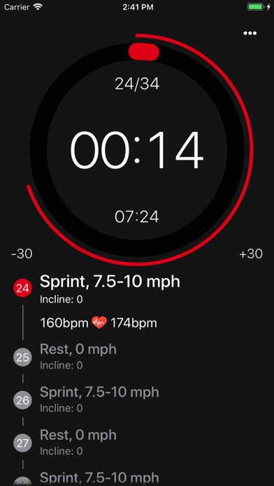Screenshot #1 pour Tapis de course