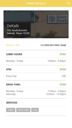 State Bank of De Kalb screenshot 4