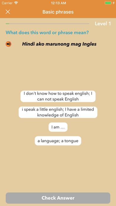 iSabi™ Tagalog+ iPhone screenshot 6 - Education app