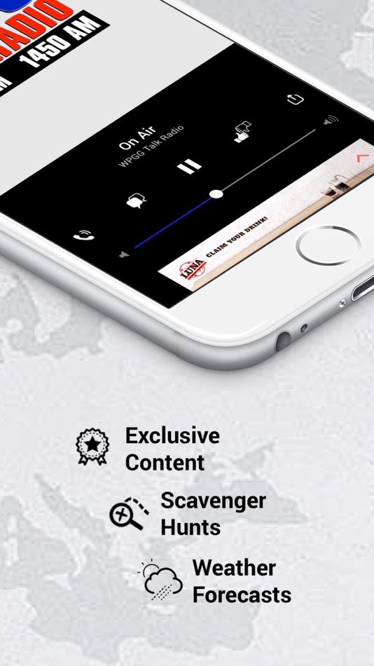 #3. WPG Talk Radio 95.5 (WPGG) (iOS) 由: Townsquare Media, LLC