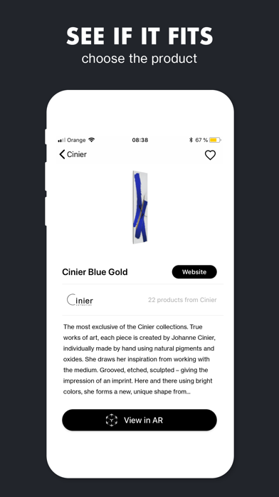Cinier AR screenshot 2