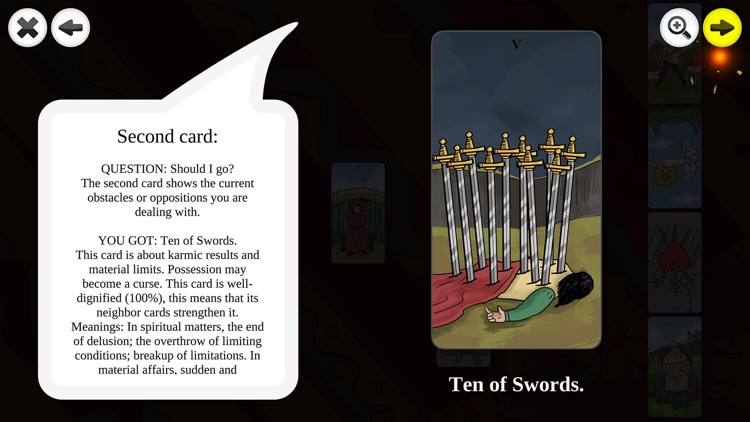 Tarot Readings Lite screenshot-4