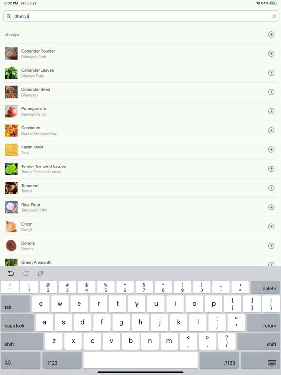 Swaadish - Groceries & Recipes iPad screenshot 5 - Utilities app