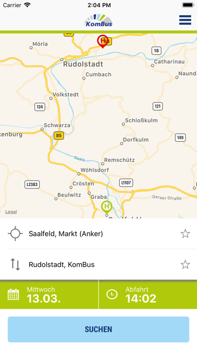 KomBus Screenshot
