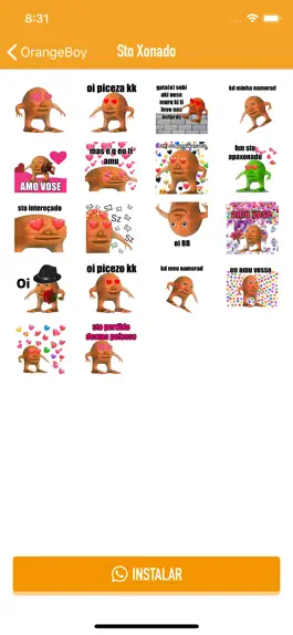 Game screenshot OrangeBoy - Memes do Laranjo apk