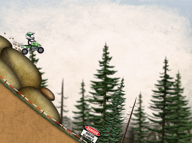 ‎Stickman Downhill - Motocross Screenshot