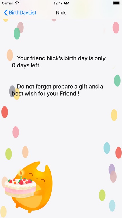 Birthday Memo screenshot-3