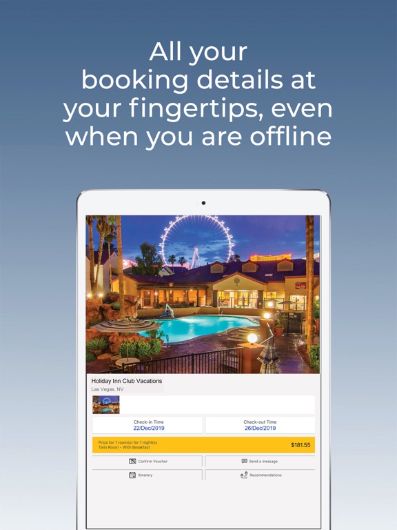 Tripsavr iPad screenshot 6 - Travel app