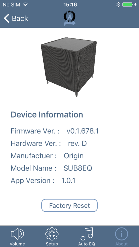 #5. Origin Acoustics Sub (iOS) Podle: Sonavox Canada Inc.