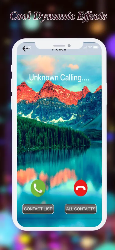 Colorful Call Flash Themes