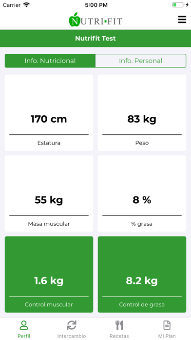 Screenshot #3 pour Nutri Fit