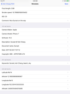 PhotoNotes - Metadata Editor screenshot 8