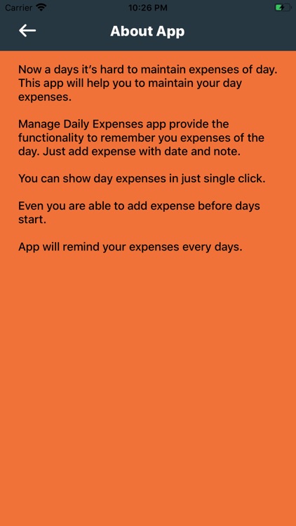 Manage Daily Expenses screenshot-5